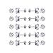Produktbild JZZJ Winzig Damen Ohrstecker Edelstahl runde Ohrringer mit Zirkonia,10 Paare,CZ 3mm-