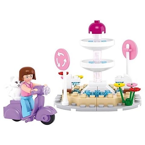 Sluban M38-B0519 Fuente con Scooter Cover