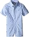 Tommy Hilfiger Baby Boys' Printed Romper, Oxford Blue, 24 Months