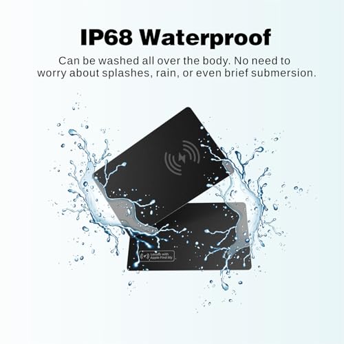 Reyke BKF-CARD-1 Wallet Tracker Card, Wireless Charging Wallet Finder. Works thumb #8