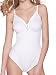 Produktbild Lady Bella P6739 Body für Damen, formschön, ohne Bügel aus C- und D-Cups, nicht gepolstert und ohne Nähte, doppelter Stoff für flacher Bauch., Schwarz 80D