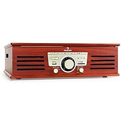 AUNA TT-92 – Platine Vinyle, Tourne-Disque, Entraînement Silencieux par Courroie, Lecteur SD, Port USB, Enceintes stéréo… - Les Beatles, Paul McCartney, John Lennon, RIngo Starr, George Harrison AUNA TT-92 - Platine Vinyle, Tourne-Disque, Entraînement Silencieux par Courroie, Lecteur SD, Port USB, Enceintes stéréo… – Image 3