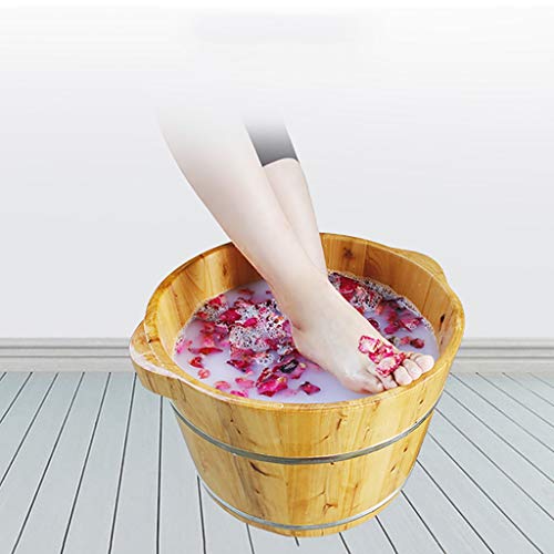 Katzowen Bañera de Madera para Spa de Pies L miniatura 3