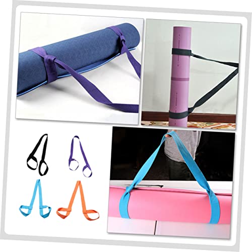 Parliky 4 Pçs Alça De Ombro Tapete De Ioga Alças De Transporte Alça De Estilingue Suspensórios Espor