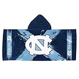 North Carolina Tar Heels NCAA Cross Out Youth Hooded Micro Fiber Towel 22 x 51 Inches