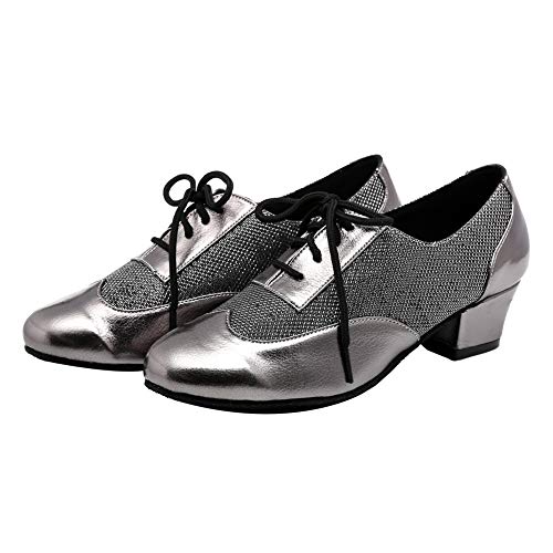 Chaussures de professeur danse latines salsa tango cuir YCL319 - 5