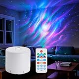 Projecteur Galaxy：Ce projecteur Galaxy a une nébuleuse romantique et rêveuse, la nébuleuse consiste en une variété d'effets de lumière dans les couleurs rouge, vert et bleu avec des étoiles vertes étincelantes, la nébuleuse et les étoiles vertes du projecteur Galaxy peuvent être projetées en combinaison ou individuellement, et lorsqu'il est placé sur le plafond de votre chambre à coucher, il crée une atmosphère calme, agréable, romantique et relaxante.