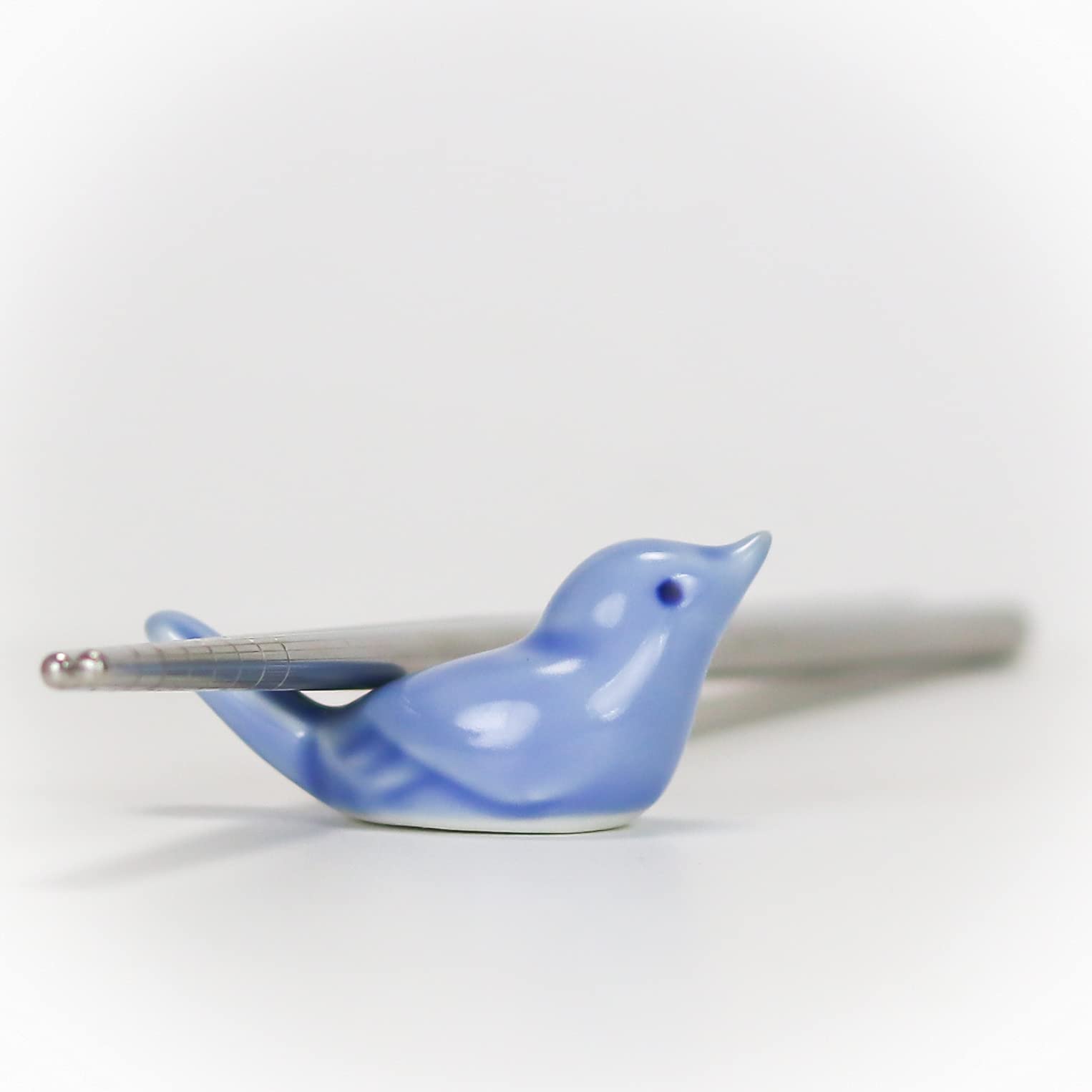 Saikai Blue Bird Chopstick Rest 55x25x25mm (Made in Japan)