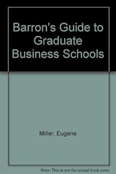 Paperback Barron's Guide to Graduate Business Schools Book