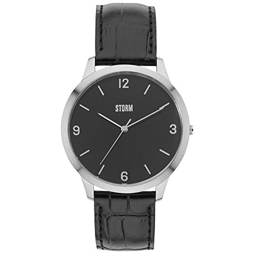 Montre Storm London 47265/BK - Garde-temps à quartz noir pour homme