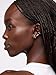 MUMREUES Gold and Silver Earrings for Women Trendy 14K Plated Two Tone Stud Earrings Dainty Earrings Simple Minimalist Hypoallergenic Earring for Women Gifts