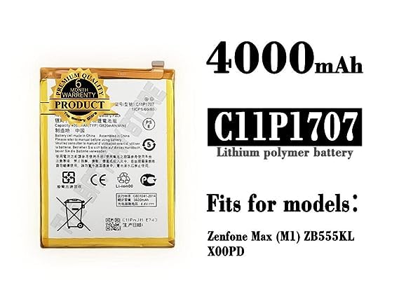 Image of THE BATTERY STORE Original C11P1707 Battery for Asus Zenfone Max M1 X00PD Battery with 6 Month Warranty**** (NN25663)