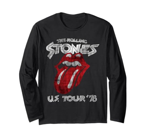 Image of Rolling Stones U.S. Tour 1978 Long Sleeve T-Shirt