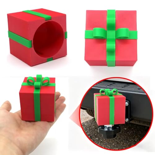 Cover Cap for The Trailer Coupling, Applicable Trailer Covers Diameter of 50mm, Christmas Car Trailer Coupling Cover, Truck, Recreational Vehicle Accessories Box