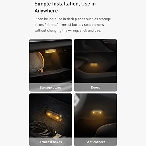 Linterna LED lámpara de inspección táctil para coche 2PCS 8