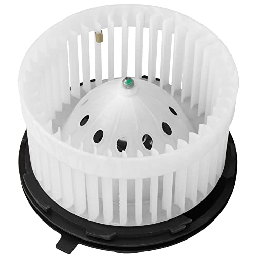 Image of IRONTEK 700089 HVAC Heater Blower Motor with Fan Cage for Cadillac Escalade | for Chevrolet Silverado 1500 2500 3500 Tahoe Suburban, for GMC Sierra 1500 2500 3500 Yukon 52400424 1581647 89019321