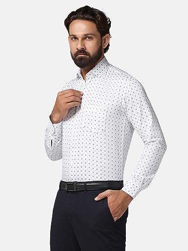Image of TAHVO Men's Regular Fit Long Sleeves Cotton Formal Shirt