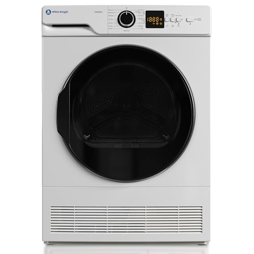 White Knight Condenser Sensor Tumble Dryer 8kg TD8TWPC Freestanding B Rated
