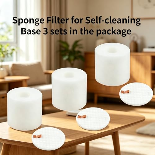 Image of Replacement Parts for Shark AI AV2501S AV2501AE RV2502AE RV2520AOUS AV2510AOUS AV2511AE RV2610WA RV2610WD Accessories Kit :Main Roller Brush /Cover HEPA Filters Foam /Primary Filter Sweep Side Brushes