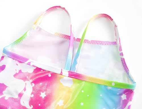 Girls Dance Camisole Leotard Pink Black Undergarment Ballet Bodysuits Dancewear for 2-10 Years Old Kids4