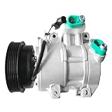 Compresor de aire acondicionado AC compatible con Kia Carens Rondo 977011D400 97701-1D400 97701 1D400