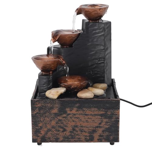 Pretfy Mini USB Tabletop Precision Devision Room Wealth Decor Wasserfall LED für Kleine Anziehen mit Feng Shui Living Lights Innenbrunnen Schreibtisch Haus nach Hause Pretfy Mini USB Tabletop Precision Devision Room Wealth Decor Wasserfall LED für Kleine Anziehen mit Feng Shui Living Lights Innenbrunnen Schreibtisch Haus nach Hause