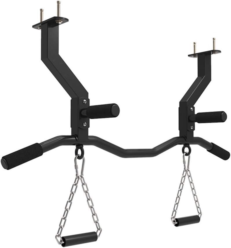 Barras de dominadas y anillo de gimnasia para tu gimnasio en casa