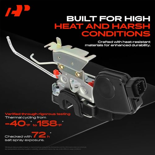 Image of A-Premium Front Left Driver Side Door Lock Actuator Compatible with Hyundai Tiburon 2003-2008