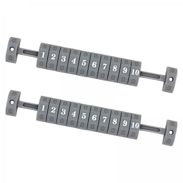 THE STYLE SUTRA® 2x2x Foosball Counter Scoring Units Game Scoreboard Standard Foosball Gray | Sporting Goods | Indoor Games | Foosball-image-44