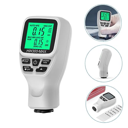 Medidor Digital de Grosor de Pintura para Recubrimientos Automotrices, Medidor Preciso con Retroiluminación miniatura 5