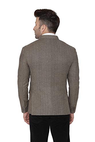 Image of WINTAGE Mens Tweed Wool Bandhgala