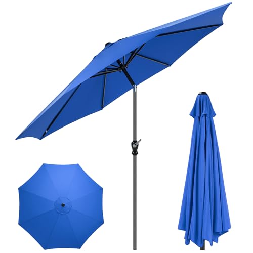 14 Best Premium Patio Umbrellas That Combine Style and Durability 21 DUMOS 9FT Outdoor Patio Umbrella with Push Button Tilt and