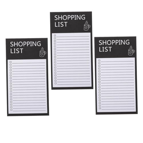 CIYODO Magnetizadas Libretas de Notas para Nevera Planificador Magnético para de Compras Paquete de Blocs Adhesivos Portátiles para Oficina y