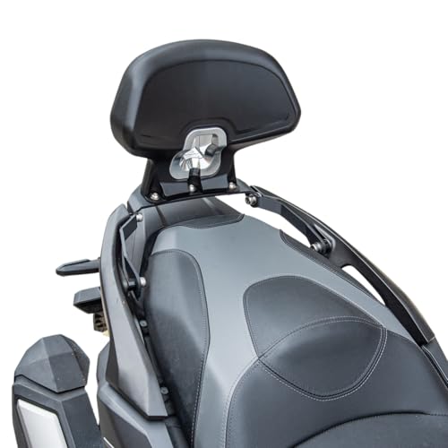 Dossier de passager arrière de moto pour ADV350, coussin de barre Sissy amovible compatible avec H-onda ADV 350 ADV-350 2022 2023 2024, support lombaire de moto