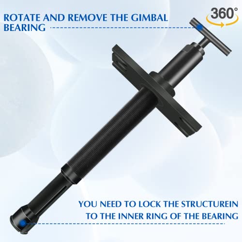 Image of Gimbal Bearing Puller, Gimbal Bearing Remover Tool Fit For Mercruiser Alpha, Alpha 1, MR, Bravo, OMC and Volvo