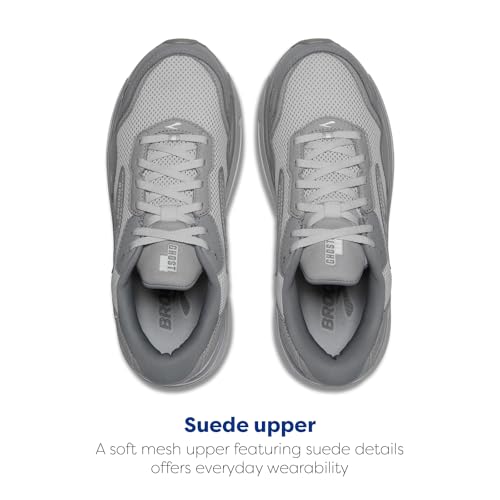 Image of Brooks Men's Ghost Max Suede /Leather Neutral Running & Walking Shoe