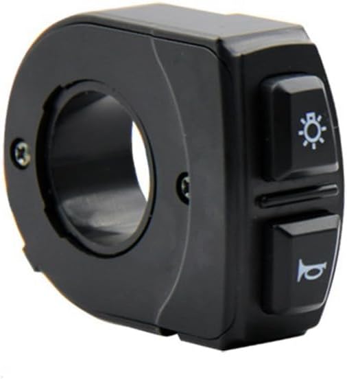 Bicycle Lithium Battery Modification Accessories 2-in-1 DK21-1S Switch Mountain Bike Scooter Horn Headlight