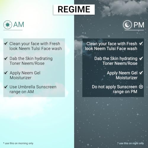 Image of Keya Seth Aromatherapy Neem Gel Moisturizer- For Oily & Sensitive Skin, Prevents Acne & Pimple, Rashes, Skin Allergies & Skin Eruption, with Pure Neem Extract 190gm
