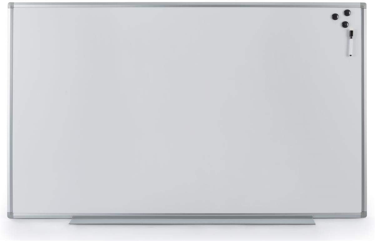 Displays2go 60 x 36 Inch Magnetic Dry Erase Board, Wall Mounted – White (WHBWAL6036)