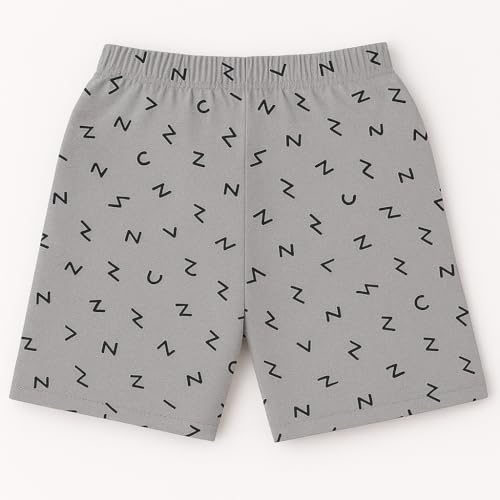 Image of ICEDIVE Boys Cotton Printed Shorts, Pack of 3