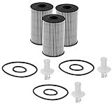 Wix Engine Oil Filter Kit Cartridge Lube Metal Free Filt 3 Pieces For Lexus LX570 5.7 V8