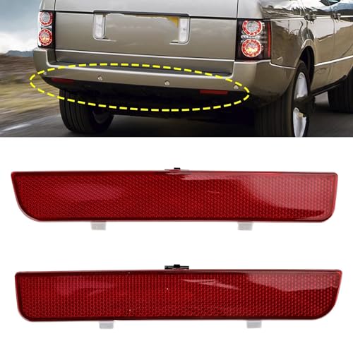 Réflecteur pare-chocs pour rénover signalisation Range Rover L322 2003-2012 rouge - 2
