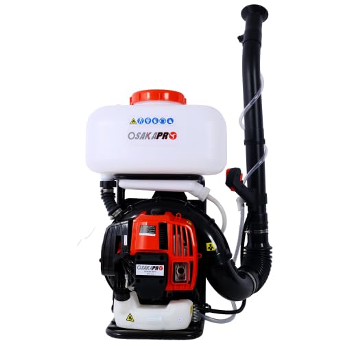 Donext 55.7cc Mosquito Fogger, Mister Duster, Mosquito Sprayer, Backpack Sprayer, Cold Fogger, Gasoline Powered Sprayer Blower Machine, 20L Tank, for Garden Spraying, EPA Compliant