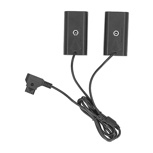 D Tap to NP F970 F570 F550 �_�~�[�o�b�e���[�ALED ���C�g�f�W�^���J�����p 2 in 1 DC �J�v���[�ANinja V ���j�^�[�ƌ݊����A�f���A�� F550 �ɂ�鍂���ϊ�����