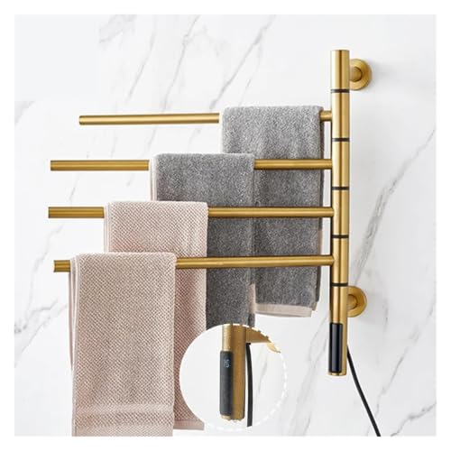 Radiateur à serviettes or brossé pour des matins chaleureux en famille - 3