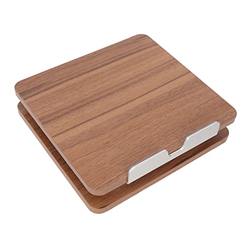 Soporte ergonómico de madera para laptop con estructura de aluminio miniatura 6