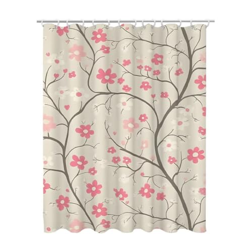 Rideaux baignoire lavable en polyester texturé au tombé élégant - 2