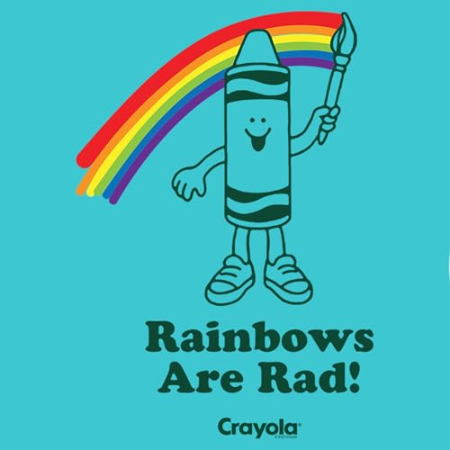 Girl's Crayola Rainbows are Rad T-Shirt2