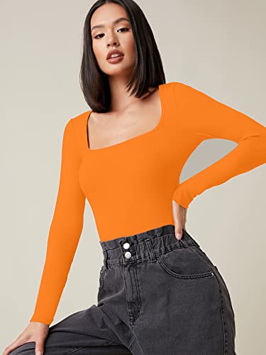 Image of Aahwan Women's & Girl's Solid Long Sleeve Polyester Slim Fit Top