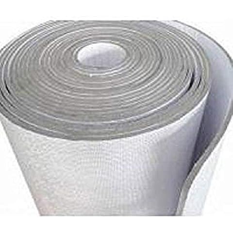 US Energy Products -3MM- Reflective Foam Core Insulation Roll Radiant Barrier White/Foil Faced Reflective Foam Insulation Solid Vapor Barrier Warehouse Building Commercial Residential (48"x50') (1) Cover
